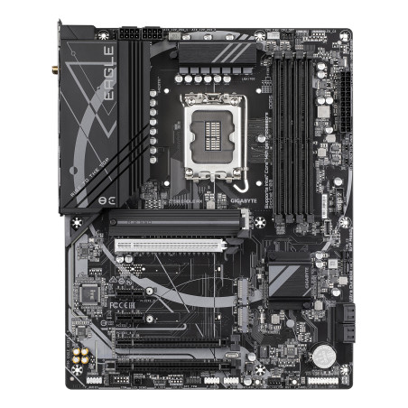 GIGABYTE Z790 EAGLE AX Scheda madre - Supporta CPU Intel Core di 14a generazione, VRM digitale a 12+1+1 fasi, fino a 7600MHz
