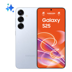 Samsung Galaxy S25 Smartphone AI, Display 6.2'' FHD+ Dynamic AMOLED 2X, Fotocamera 50MP, RAM 12GB, 256GB, 4.000 mAh, Icyblue