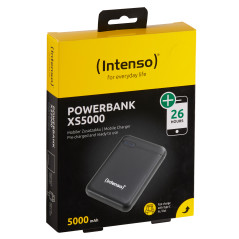 Intenso 7313520 batteria portatile Polimeri di litio (LiPo) 5000 mAh Nero
