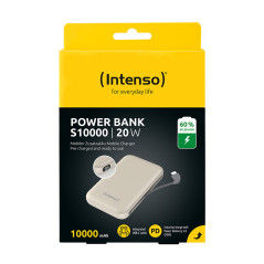 Intenso S10000 Polimeri di litio (LiPo) 10000 mAh Beige