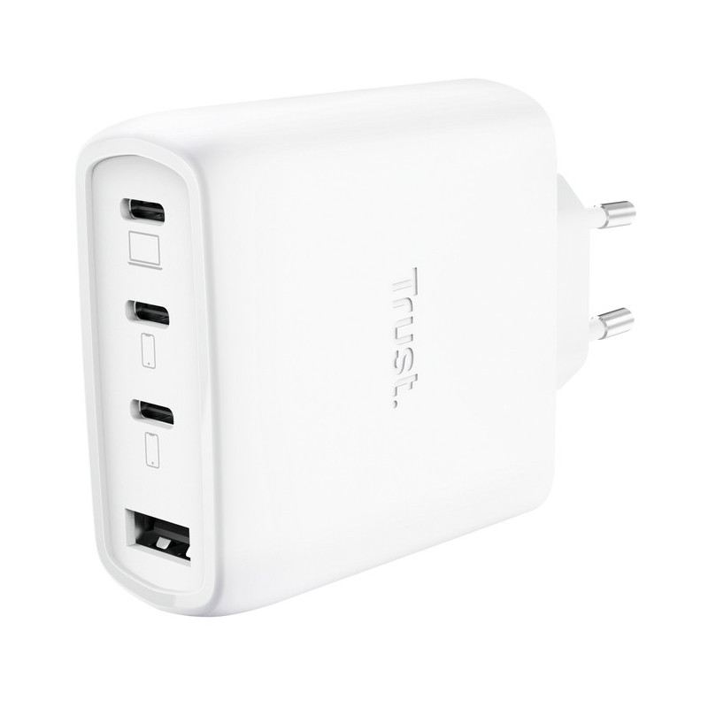 Trust Maxo 65W Universale Bianco AC Ricarica rapida Interno