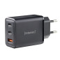 Intenso 7806510 adattatore e invertitore Interno 65 W Nero