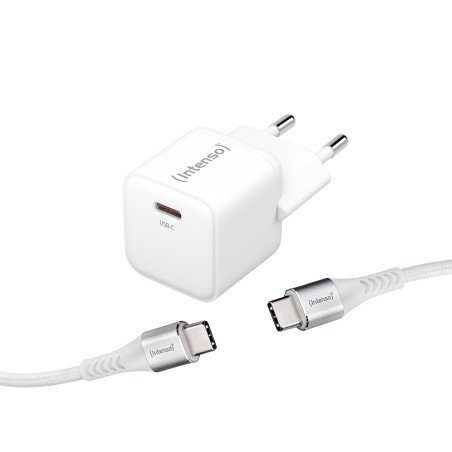 Intenso 7803042 Caricabatterie per dispositivi mobili Universale Bianco AC Ricarica rapida Interno