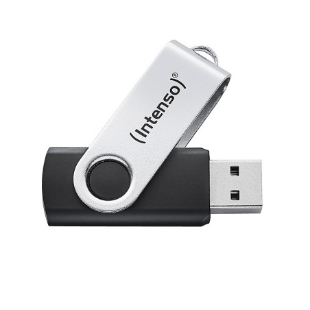 Intenso USB 32GB OFFICE LINE 3.2 Gen1 Silver-Black unità flash USB USB tipo A 3.2 Gen 1 (3.1 Gen 1) Nero, Argento