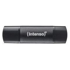 Intenso 3544480 unità flash USB 32 GB USB Type-A   USB Type-C 3.2 Gen 1 (3.1 Gen 1) Nero