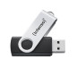 Intenso USB 64GB OFFICE LINE 3.2 Gen1 Silver-Black unità flash USB USB tipo A 3.2 Gen 1 (3.1 Gen 1) Nero, Argento