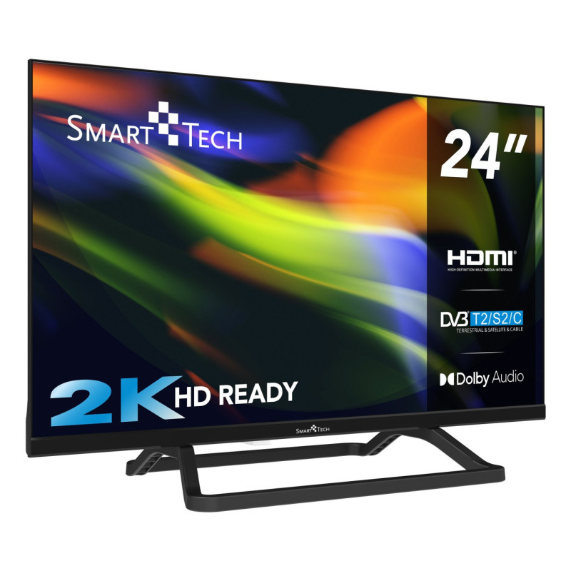 Smart-Tech 24HN01V3CA TV 61 cm (24") HD Nero 200 cd/m²