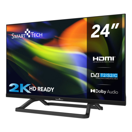 Smart-Tech 24HN01V3CA TV 61 cm (24") HD Nero 200 cd/m²