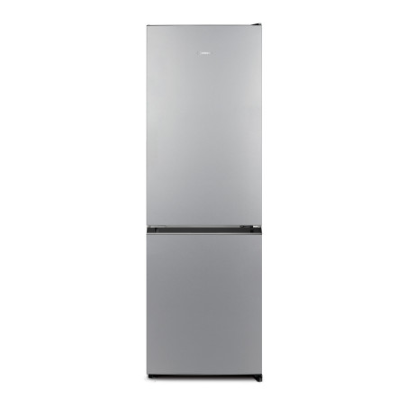 Indesit INKS 8261 S4E Frigorifero combinato a libera installazione, Statico , 54 cm, Classe E, Silver, 39 db, h 1770cm
