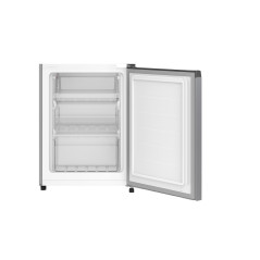 Indesit INKS 8261 S4E Frigorifero combinato a libera installazione, Statico , 54 cm, Classe E, Silver, 39 db, h 1770cm