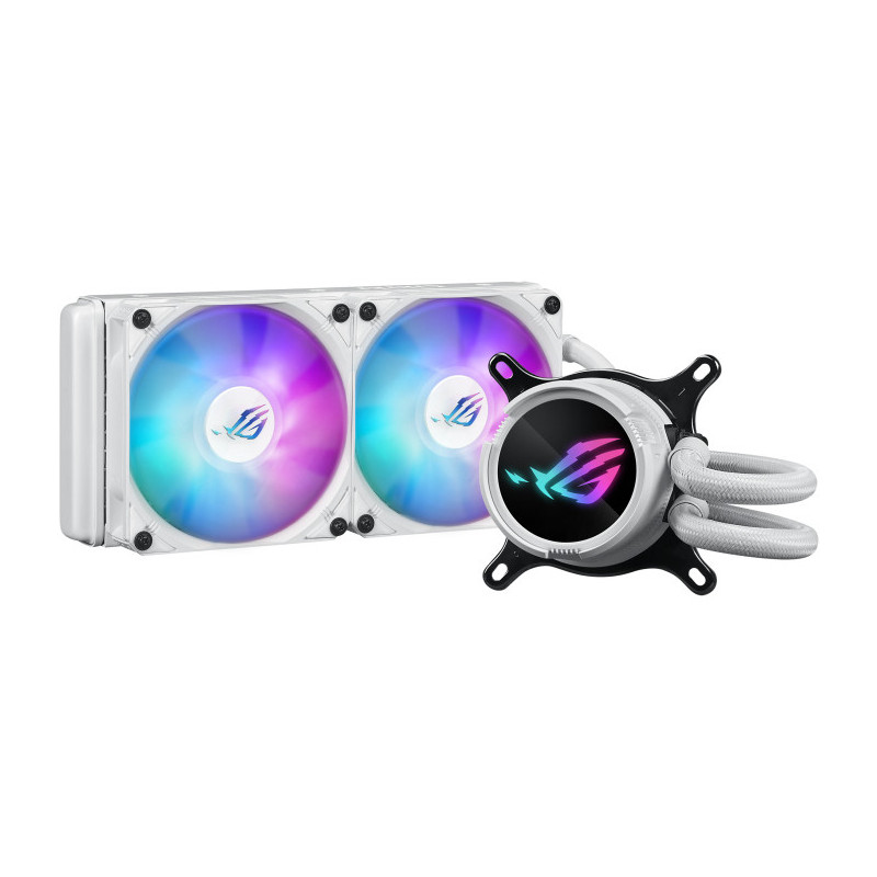 ASUS ROG Strix LC III 240 ARGB White Edition Processore Kit di raffreddamento a liquido 12 cm Bianco ASUS ROG Strix LC III 240 ARGB White Edition Processore Kit di raffreddamento a liquido 12 cm Bianco