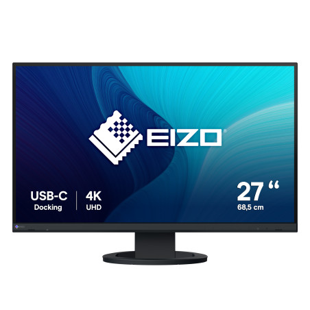 EIZO FlexScan EV2740S-BK Monitor PC 68,6 cm (27") 3840 x 2160 Pixel 4K Ultra HD LCD Nero