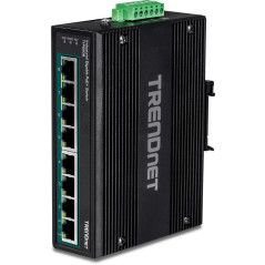Trendnet TI-PG80B switch di rete Gigabit Ethernet (10 100 1000) Supporto Power over Ethernet (PoE) Nero