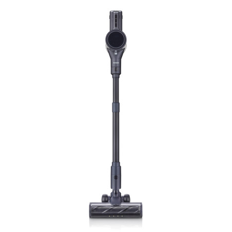 Severin HV 7179 scopa elettrica Batteria Secco Senza sacchetto 0,5 L 400 W Blu, Metallico 2,2 Ah