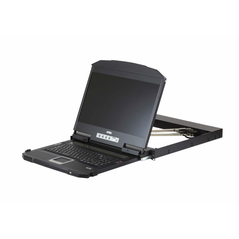 ATEN CL3800NW console a rack 47 cm (18.5") 1920 x 1080 Pixel Metallo, Plastica Nero 1U - 4710469345081