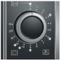 Severin MW 7771 forno a microonde Nero, Argento Microonde combinato Superficie piana 20 L 700 W