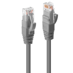 Lindy 45404 cavo di rete Grigio 3 m Cat6 U UTP (UTP)