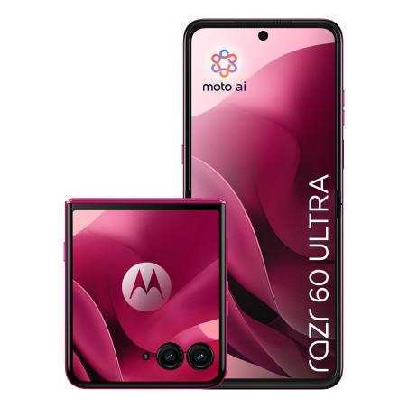 Motorola razr 60 ultra 17,7 cm (6.96") Doppia SIM Android 15 5G USB tipo-C 16 GB 512 GB 4700 mAh Rosa