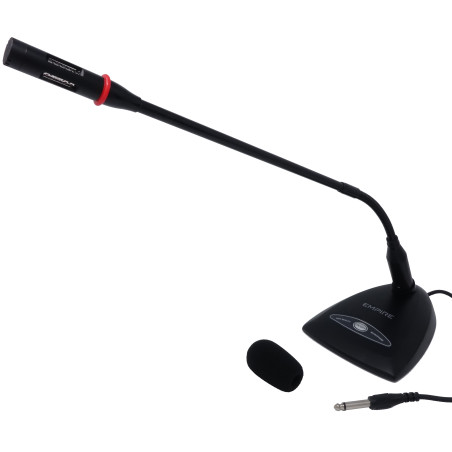 Empire Media DESK-135 Nero Microfono da tavolo