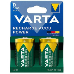 Varta 56720 101 412 batteria per uso domestico Batteria ricaricabile D Nichel-Metallo Idruro (NiMH)