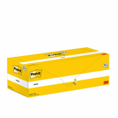 Post-It 654-CY-VP24 pouch autoadesiva Quadrato Giallo 100 fogli Autoadesivo