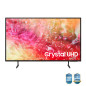 Samsung TV Crystal UHD 4K 43” UE43DU7170UXZT Smart TV Wi-Fi Black 2024, Processore Crystal 4K, 4K Upscaling, Slim Look Design,