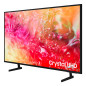Samsung TV Crystal UHD 4K 43” UE43DU7170UXZT Smart TV Wi-Fi Black 2024, Processore Crystal 4K, 4K Upscaling, Slim Look Design,