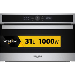 Whirlpool WMD4I4MX Microonde con grill, inox, Display Lcd 6°Senso, Crisp, 31 Lt