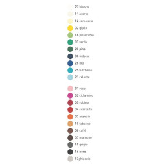Favini Prisma Color 220 - T1 cartone 10 fogli 220 g/m² - 8007057584844
