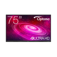 Optoma 1751RK lavagna interattiva 190,5 cm (75") 3840 x 2160 Pixel Touch screen Nero HDMI