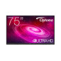 Optoma 1751RK lavagna interattiva 190,5 cm (75") 3840 x 2160 Pixel Touch screen Nero HDMI