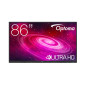 Optoma 1861RK lavagna interattiva 2,18 m (86") 3840 x 2160 Pixel Touch screen Nero HDMI