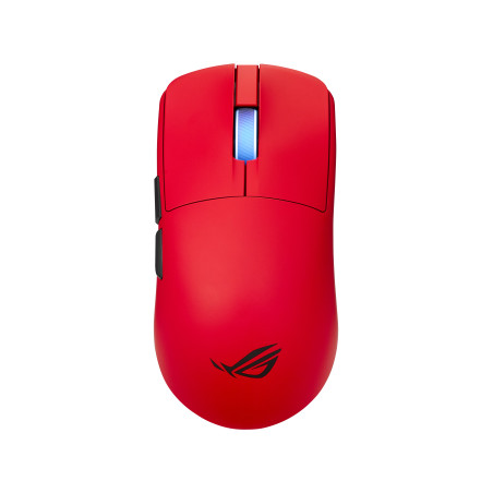 ASUS ROG Harpe II Ace RED mouse Gaming Mano destra RF Wireless + Bluetooth + USB Type-A Ottico 42000 DPI