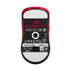 ASUS ROG Harpe II Ace RED mouse Gaming Mano destra RF Wireless + Bluetooth + USB Type-A Ottico 42000 DPI