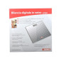 GIMA 27249 bilance pesapersone Quadrato Grigio Bilancia pesapersone elettronica