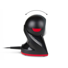 Hamlet HBCS-2D360 lettore di codici a barre Lettore di codici a barre fisso 1D 2D CMOS Nero