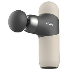 Renpho Mini Thermal R-WMG10, Pistola Massaggiante Portatile con Funzione Calore, 4 Testine in Silicone e 4 Velocità