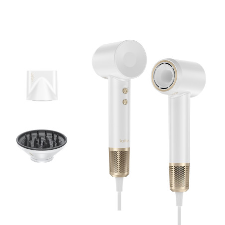 Laifen Swift Premium asciuga capelli 1600 W Bianco, Oro