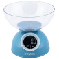 Tognana Porcellane D2DBL51IRZU bilancia da cucina Blu Superficie piana Rotondo Bilancia da cucina elettronica