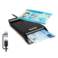 Hamlet HUSCR-NFCX lettore di card readers Nero
