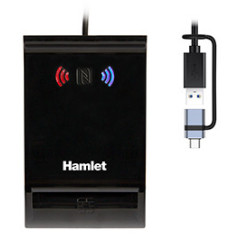 Hamlet HUSCR-NFCX lettore di card readers Nero