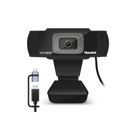 Hamlet HWCAM1080-CX webcam Nero