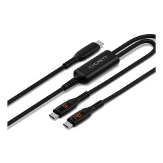 Cygnett Unite cavo USB USB 2.0 1,5 m USB C 2 x USB C Nero