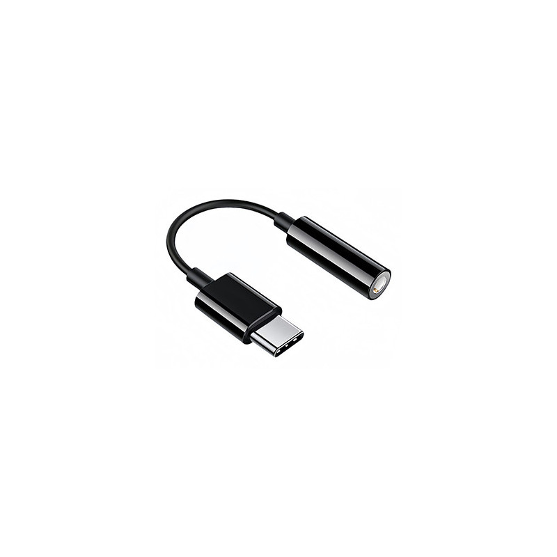 Hamlet HHEADA-DC adattatore per inversione del genere dei cavi USB-C 3.5 mm Nero