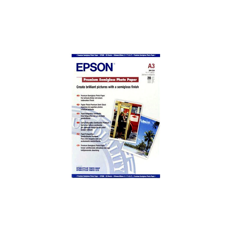 Epson Carta fotografica semilucida Premium Epson Carta fotografica semilucida Premium