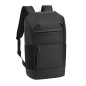 Rivacase Eden zaino City backpack Nero Poliestere, PU pelle