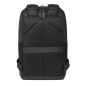 Rivacase Eden zaino City backpack Nero Poliestere, PU pelle