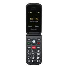 Beghelli 9137N cellulare 6,1 cm (2.4") 87 g Nero Telefono per anziani