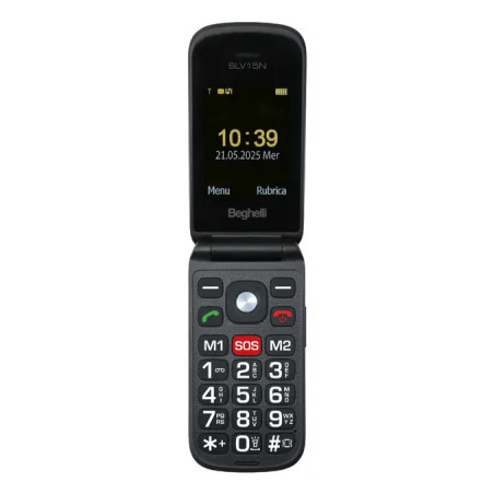 Beghelli 9137N cellulare 6,1 cm (2.4") 87 g Nero Telefono per anziani