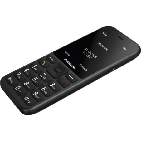 Panasonic KX-TU260EXB cellulare 6,1 cm (2.4") 118 g Nero Telefono per anziani